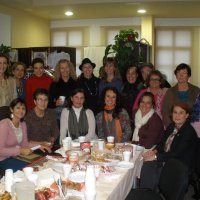 Merienda de agradecimiento a la sra. del Almirante